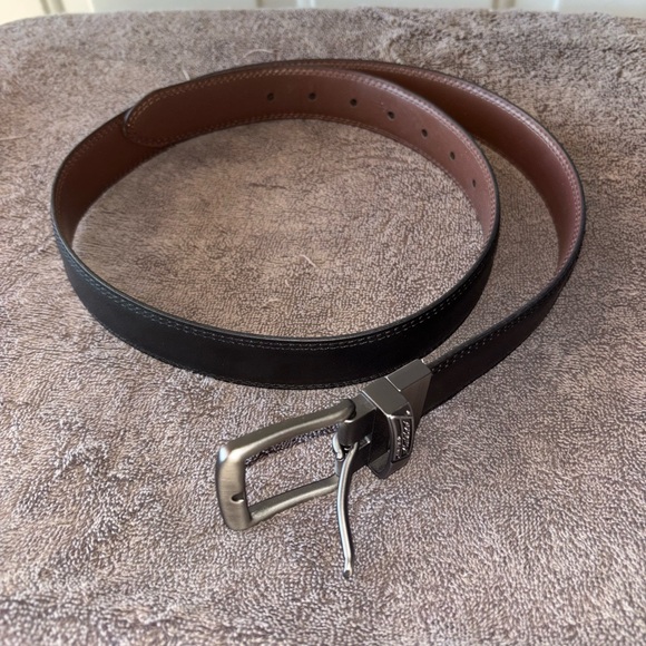 Dickies black leather belt size 38 - Picture 1 of 3